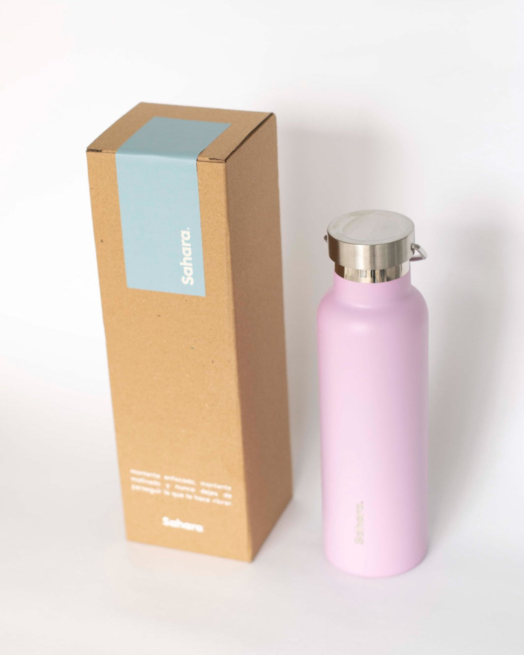 Termo Fusion Sahara 600ml - Foto Real con Empaque